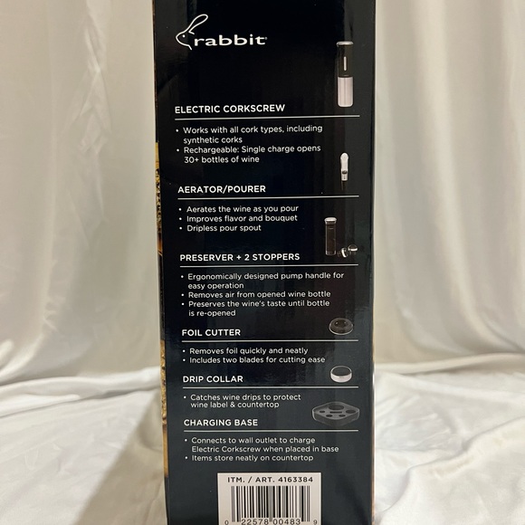 *NEW IN BOX* Rabbit 8-Piece Electric Wine Set - Picture 3 of 4